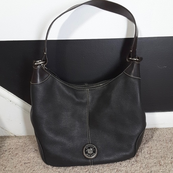Dooney & Bourke Handbags - DOONEY & BOURKE Black‎ Leather Satchel Repair Bag